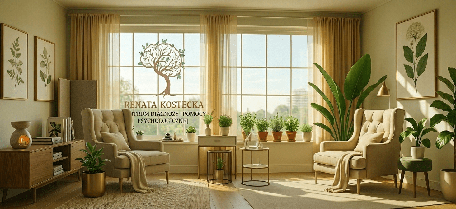 Renata Kostecka - psycholog i psychoterapeuta CBT w gabinecie psychologicznym w Brzegu.
